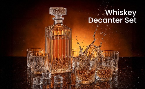 Piece whisky decanter - piece,