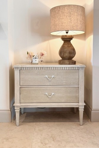 Gustavian style drawer chest - style,