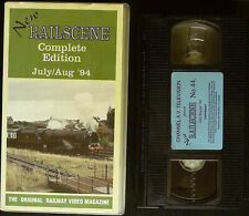 NEW RAILSCENE Complete Edition July/August 94 1994 RAILWAY VIDEO MAGAZINE#44 VHS