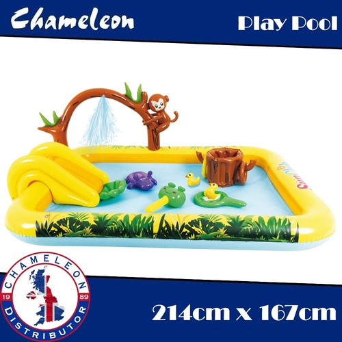 Children play pool animal - children's,