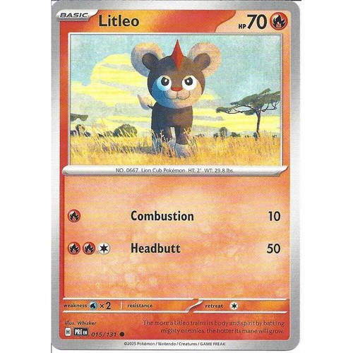 015 131 litleo common card - 015/131,