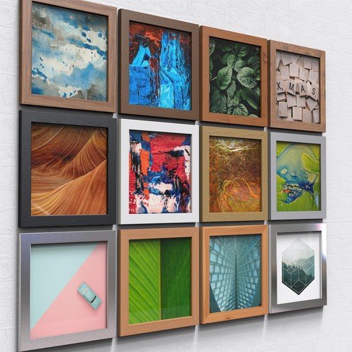 Square picture frame photo - picture,