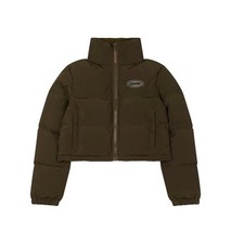 Trapstar Womens Hyperdrive Puffer Jacket - Olive