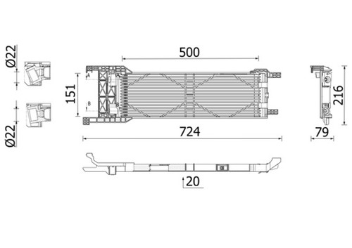 Mahle clc 325 000p - mahle,