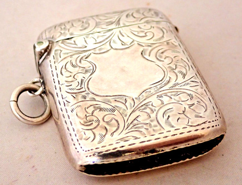 Antique solid silver - solid, vesta