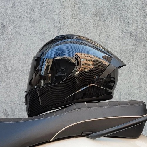 Full face motorcycle racing - face,
