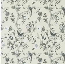 Laura Ashley wallpaper SUMMER PALACE CHARCOAL  Rare Colour 20 rolls avail
