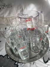 PIMMS COCKTAIL SET WITH PIMMS JUG and 8 Glasses