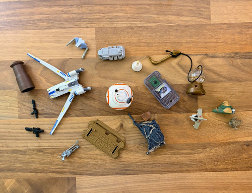 Star wars action figure parts - wars,