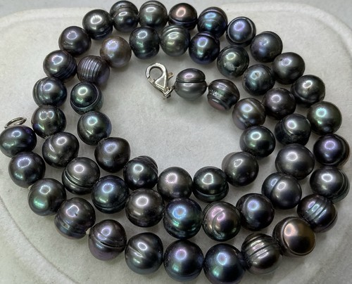 Vintage real black cultured - vintage,