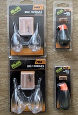2 x Packs Of Fox Edges Carp Bolt Bubbles & 2 x Exocet Controller Floats
