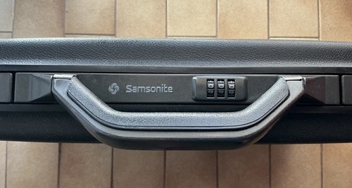 Vintage black samsonite hard - vintage,