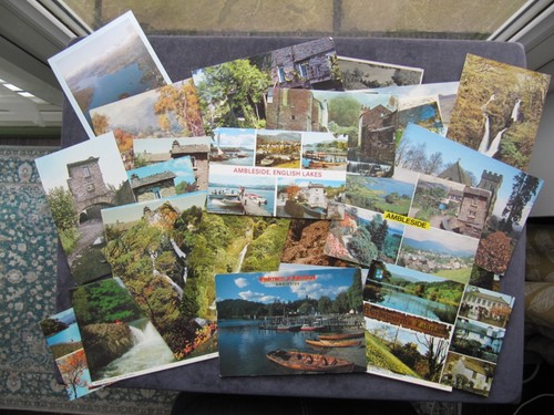Postcards ambleside old - of,