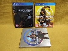 Mortal Kombat X 11 1 Games & Steelbook Bundle (PS4)