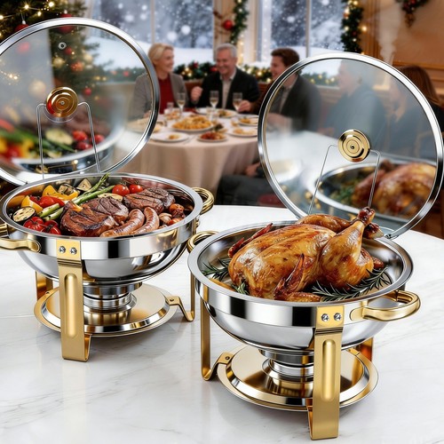 Chafing dish buffet - chafing, set