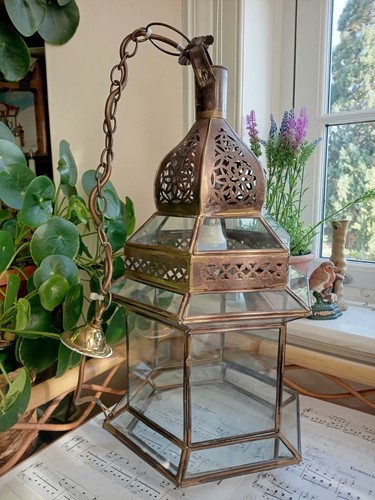 Vintage lantern pendant light - lantern,