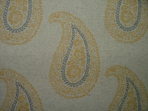 Linen blend curtain fabric - curtain,