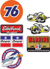 8x Mopar Road Runner Decal 76