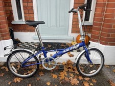 Raleigh Promonade Folding Bike 20" Wheels blue lightweight Compact commuter 