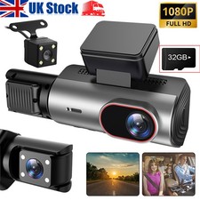 3 Lens Car Dash Cam Kit Front