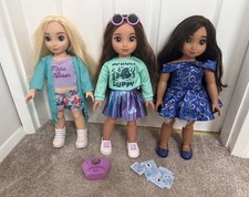 Disney ILY 4ever Doll Ariel & Cinderella Inspired 18” bundle x3 