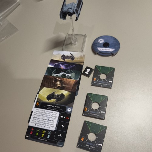 Star wars wing - star, miniatures
