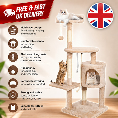 Large cat tree - tree, scratching