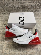Size 10 - Nike Air Max 270 White Black University Red BV2523-100