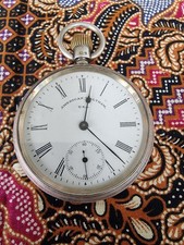 waltham traveller pocket watch  Sterling silver