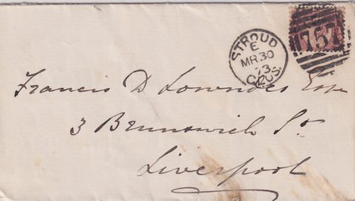 1873 d bantam on - gb, ½d