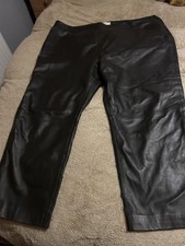 Women's Real Leather Trousers