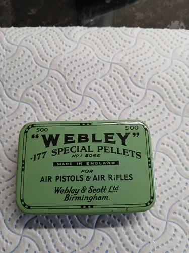 Vintage webley and - webley,