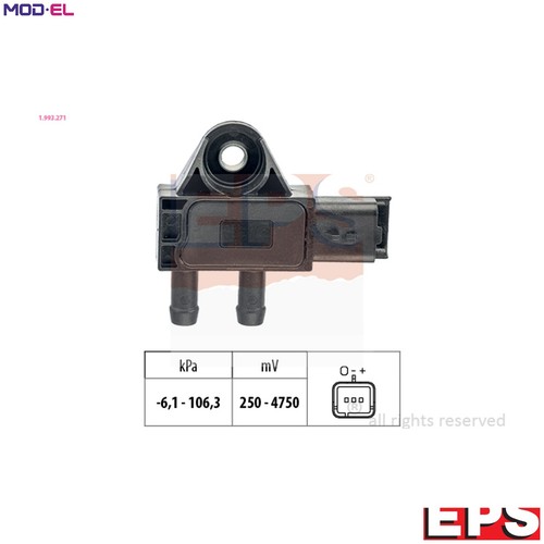 Sensor exhaust pressure - exhaust,