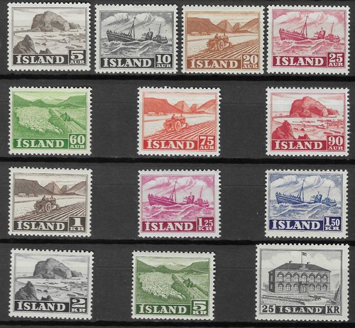 Iceland 1950 views - set, (13)