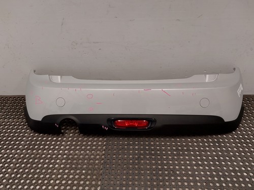 Rear bumper silver mini - bumper, hatch