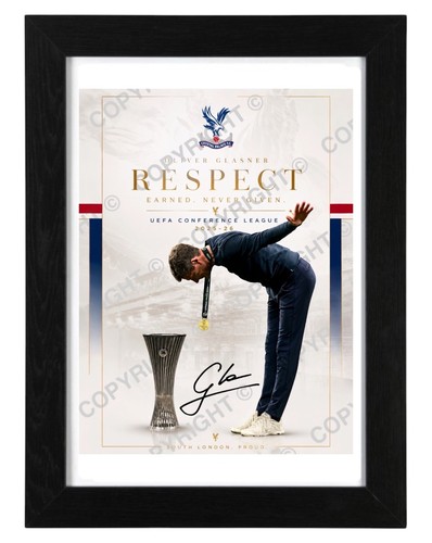 Oliver glasner signed photo - oliver,