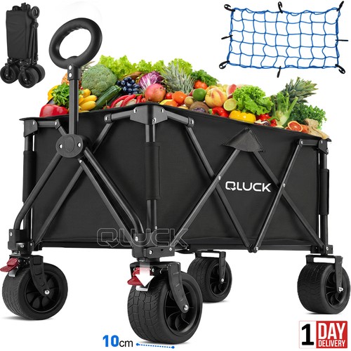 Large foldable trolley cart - x-large,