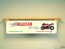 MV Agusta F4 Banner Motorcycle Workshop Garage Mancave Wall Display