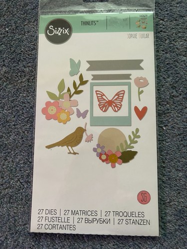 Sizzix thinlits dies floral - sizzix,