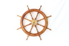 Large Nautical Ship Wheel 36"