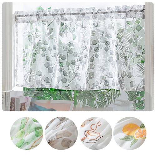 Cafe kitchen curtain valance - curtain,