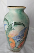 RARE ROYAL DOULTON FRANK  BRANGWYN WARE LARGE VASE, RESTORED, CIRCA 1920’S