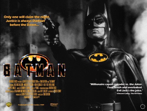 Batman 1989 quad - quad, poster