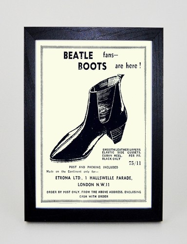 The beatles boots advert - beatles,