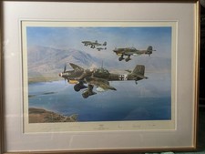 Robert Taylor "Stuka" signed Helmut Fickel + 3 Others COLLECTION ONLY