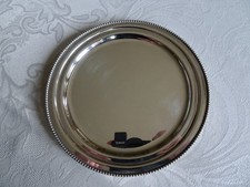 Silver plated mini-salver