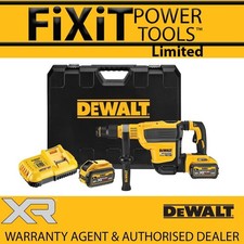 DeWalt DCH614X2 54v XR FLEXVOLT Brushless SDS MAX Hammer Drill & 2 x 9ah Bat Kit