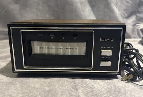 Craig 3209 eight track stereo - 3209, eight-track