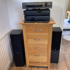 NAD 533 Turntable, Arcam Alpha 9 Amplifier & Alpha 8 CD Player & B&W P4 Speakers