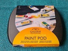 Winsor & Newton Paint Pod Galeria Acrylic Colour, tubes/brush/eraser/palette etc